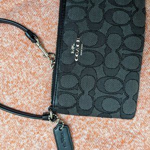 Coach Wristlet - black NWOT